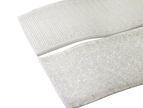 BONUS Eurotech 1BZ21.00.0050/025 Selbstklebender Klett, Satz je 25 m Haken und Ösen, Breite 50 mm, Weiß BONUS Eurotech 1BZ21.00.0050/025 Selbstklebender Klett, Satz je 25 m Haken und Ösen, Breite 50 mm, Weiß von BONUS Eurotech