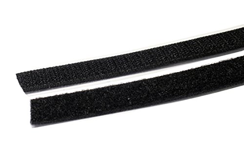 BONUS Eurotech 1BZ21.01.0016/025 Selbstklebender Klett, Satz je 25 m Haken und Ösen, Breite 16 mm, Schwarz BONUS Eurotech 1BZ21.01.0016/025 Selbstklebender Klett, Satz je 25 m Haken und Ösen, Breite 16 mm, Schwarz von BONUS Eurotech