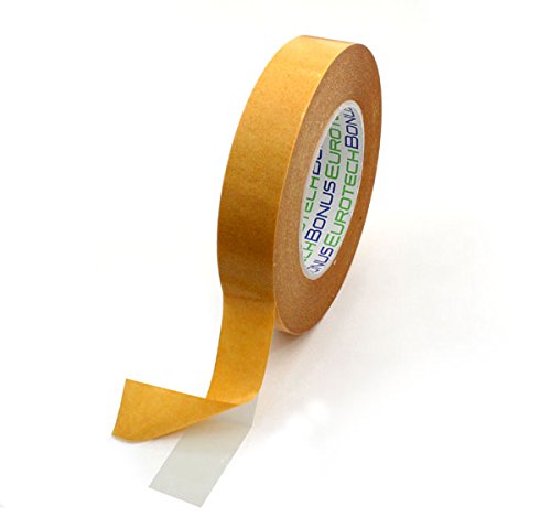 BONUS Eurotech 2BT15.00.0025/050A# Doppelseitiges Klebeband, syntherische Kautschuk, Zelulosefaserrohstoff, Länge 50 m x Breite 25 mm x Gesamtdicke 0,10 mm BONUS Eurotech 2BT15.00.0025/050A# Doppelseitiges Klebeband, syntherische Kautschuk, Zelulosefaserrohstoff, Länge 50 m x Breite 25 mm x Gesamtdicke 0,10 mm von BONUS Eurotech