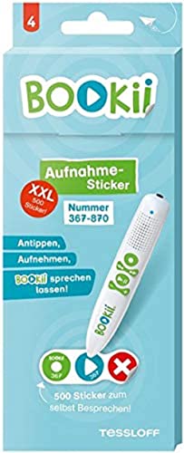 504 BOOKii Aufnahme-Sticker neutral Paket 4, Nr. 367-870 504 BOOKii Aufnahme-Sticker neutral Paket 4, Nr. 367-870 von Tessloff