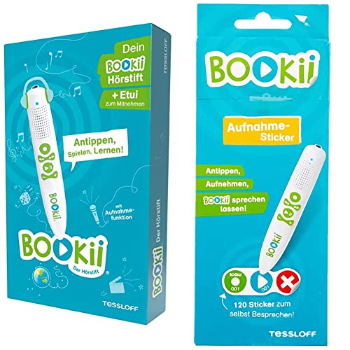 BOOKii Der Hörstift. Mit vielen vorinstallierten Titeln und für alle weiteren Produkte Welt! Antippen, Lernen! & 120 AufnahmeSticker neutral Paket 1, Nr. 001-120: Eigene Texte und Töne BOOKii Der Hörstift. Mit vielen vorinstallierten Titeln und für alle weiteren Produkte Welt! Antippen, Lernen! & 120 AufnahmeSticker neutral Paket 1, Nr. 001-120: Eigene Texte und Töne von BOOKii