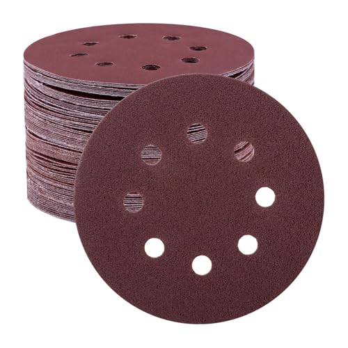 BOOMET Schleifpapier Klett Schleifscheiben 125mm 8 Loch Sets · P40 100 Stück · Ideal für Exzenterschleifer, verschiedene Körnungen · 40/60/80/100/120/240 · für präzises Schleifen BOOMET Schleifpapier Klett Schleifscheiben 125mm 8 Loch Sets · P40 100 Stück · Ideal für Exzenterschleifer, verschiedene Körnungen · 40/60/80/100/120/240 · für präzises Schleifen von BOOMET