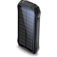 BOOMPODS Neutron Solar Solar-Powerbank 10.000 mAh schwarz von BOOMPODS