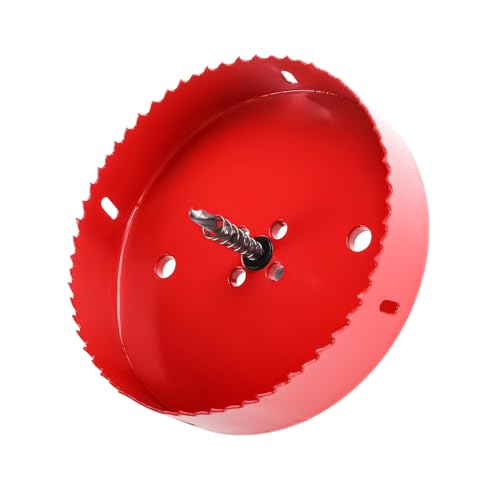 BOOMSTART 150 mm Lochschneider, BI-Metall-Lochsägenschneider, Kreisschneider, Bohrer für Holz, Kunststoff, PVC, Gipskarton BOOMSTART 150 mm Lochschneider, BI-Metall-Lochsägenschneider, Kreisschneider, Bohrer für Holz, Kunststoff, PVC, Gipskarton von BOOMSTART