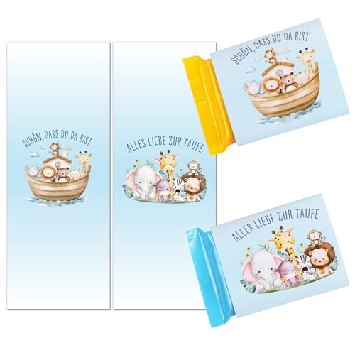 50 Schokoladenbanderole Schön dass du da bist Taufe Schokolade Aufkleber Taufgeschenke Junge Mädchen Mini Schokoladen Banderolen Wildtiere Sticker für Babyparty Kommunion Gastgeschenk 50 Schokoladenbanderole Schön dass du da bist Taufe Schokolade Aufkleber Taufgeschenke Junge Mädchen Mini Schokoladen Banderolen Wildtiere Sticker für Babyparty Kommunion Gastgeschenk von BOOMTOP