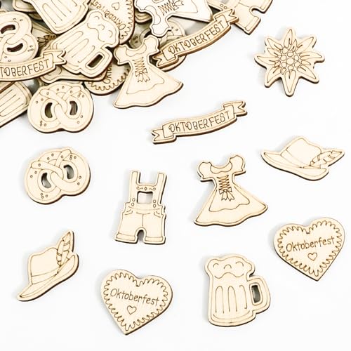 BOOMTOP 100 Stück Streudeko Oktoberfest Holz Konfetti Bayern Streuteile Tischdeko Edelweiss Bier Dirndl Brezel Lederhose Oktoberfest Wiesn Tischdekoration Bayerische Dekoration ca. 1-3 cm BOOMTOP 100 Stück Streudeko Oktoberfest Holz Konfetti Bayern Streuteile Tischdeko Edelweiss Bier Dirndl Brezel Lederhose Oktoberfest Wiesn Tischdekoration Bayerische Dekoration ca. 1-3 cm von BOOMTOP
