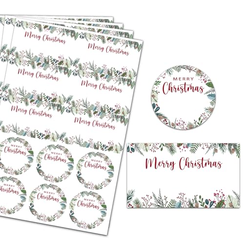 BOOMTOP 48 Stück Weihnachtsaufkleber zum Beschriften Weihnachten Aufkleber Selbstklebend Merry Christmas Sticker Etiketten Rund 4cm Rechteckig Weihnachts Geschenk Etiketten für Umschlag Geschenktüten BOOMTOP 48 Stück Weihnachtsaufkleber zum Beschriften Weihnachten Aufkleber Selbstklebend Merry Christmas Sticker Etiketten Rund 4cm Rechteckig Weihnachts Geschenk Etiketten für Umschlag Geschenktüten von BOOMTOP