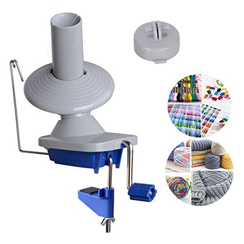 BOOMTOP Wollwickler Yarn Garnwinder Kreuzwickler Knäuelwickler Wolle String Kugel Skein Winder Knitting Wool Pro Hand Operated Handbetriebene Maschine von BOOMTOP