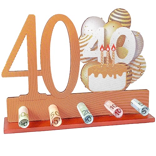 40. Geburtstag Geldgeschenk Holz, BOOSHMall Geschenk zum 40.Geburtstag, Holz - Schild Gästebuch Geldgeschenke, Geburtstag Jubiläum Geschenke aus Holz, Geschenke für Männer, Frau 40. Geburtstag Geldgeschenk Holz, BOOSHMall Geschenk zum 40.Geburtstag, Holz - Schild Gästebuch Geldgeschenke, Geburtstag Jubiläum Geschenke aus Holz, Geschenke für Männer, Frau von BOOSHMall