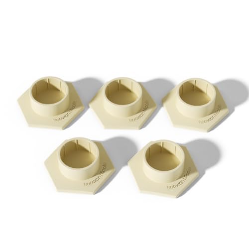 BOOWAN NICOLE Perlenlinie Spitzkerzen Silikonformen Gießformen, Geometrie Lange Kerzen Formen Kerzenwachs Zum Gießen,Stabkerzen Silikon für Kerzenherstellung Handwerk Ornamente (A0358) von BOOWAN NICOLE