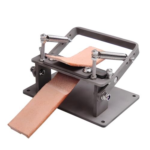 BOOZXCV Manuelle Lederschälmaschine, Verstellbarer Edelstahlsplitter für DIY-Basteln und Lederarbeiten BOOZXCV Manuelle Lederschälmaschine, Verstellbarer Edelstahlsplitter für DIY-Basteln und Lederarbeiten von BOOZXCV