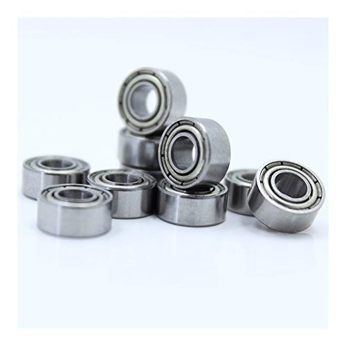 10 Stück 684ZZ kleines Lager 4 x 9 x 4 mm 684Z P0 Chromstahl-Kugellager von BOQEJNHR