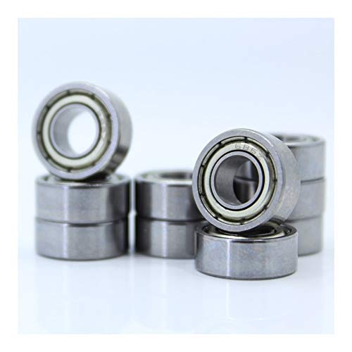 10 Stück 686ZZ kleines Lager 686Z P0 Chromstahl-Kugellager 6 x 13 x 5 mm von BOQEJNHR