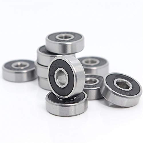 625-2RS Rillenkugellager for 3D-Drucker Teile Zubehör Rad 625RS 5x16x5 mm 10PCS Miniaturkugellager 625 2RS von BOQEJNHR