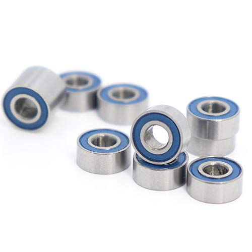 683RS 683-2RS Farblager ABEC-3 3 * 7 * 3 mm Miniaturkugellager mit blauer Dichtung 618/3 RS 683 2RS von BOQEJNHR