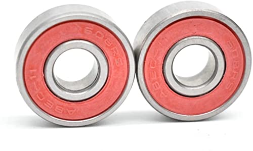 BOQEJNHR 10 Stück 608 Schwarze Si3N4-Ceramilkugeln Edelstahllager 8 x 22 x 7 mm Rollschuh-Roller-Skateboard-Radlager BOQEJNHR 10 Stück 608 Schwarze Si3N4-Ceramilkugeln Edelstahllager 8 x 22 x 7 mm Rollschuh-Roller-Skateboard-Radlager von BOQEJNHR