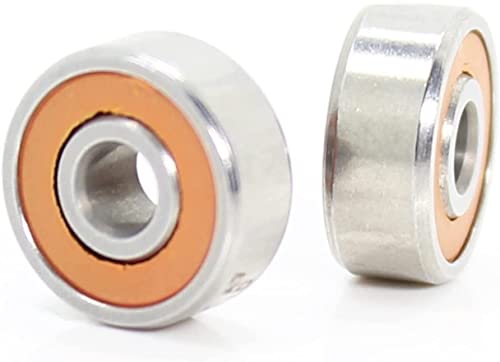 BOQEJNHR 2 Stück Angelrollenlager SMR84 2RS CB ABEC7 4 * 8 * 3 mm Edelstahl-Hybrid-Keramik-Kugellager SMR84-2OS CB SMR84RS BOQEJNHR 2 Stück Angelrollenlager SMR84 2RS CB ABEC7 4 * 8 * 3 mm Edelstahl-Hybrid-Keramik-Kugellager SMR84-2OS CB SMR84RS von BOQEJNHR