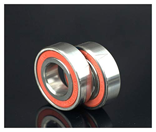 BOQEJNHR 2 Stück H7002C 2RZ P4/ABEC 7 DT/DB/DF Hochgeschwindigkeits-Spindellager Schrägkugellager BOQEJNHR 2 Stück H7002C 2RZ P4/ABEC 7 DT/DB/DF Hochgeschwindigkeits-Spindellager Schrägkugellager von BOQEJNHR