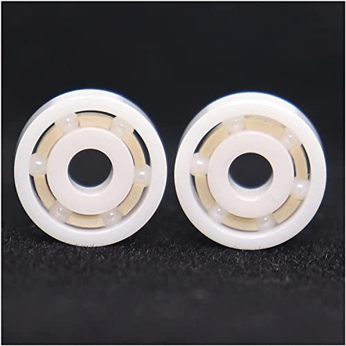 BOQEJNHR 2PCS MR62 Vollkeramik Kugellager 2x6x2,5mm ABEC-9 ZRO2 Zirkonia Ozean Angelrollen Miniatur kugellager BOQEJNHR 2PCS MR62 Vollkeramik Kugellager 2x6x2,5mm ABEC-9 ZRO2 Zirkonia Ozean Angelrollen Miniatur kugellager von BOQEJNHR