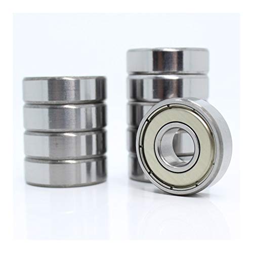 BOQEJNHR 6000ZZ ABEC-5 Rillenkugellager 6000 ZZ Lager 10x26x8 mm 6000Z 80100 Z von BOQEJNHR