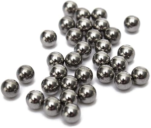 BOQEJNHR Kugellager, 100 Stück, 9,525 mm, hochpräzise Chromstahlkugeln, G16 Durchmesser, 3/8 Zoll Lagerkugeln, Perle BOQEJNHR Kugellager, 100 Stück, 9,525 mm, hochpräzise Chromstahlkugeln, G16 Durchmesser, 3/8 Zoll Lagerkugeln, Perle von BOQEJNHR