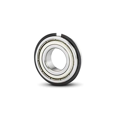 BOQEJNHR Lager 6000NR 6001NR 6002NR 6003NR 6004NR 6005NR mit einem Sicherungsringschlitz mit C-Clip-Kugellager(6001NR 12x28x8mm) von BOQEJNHR