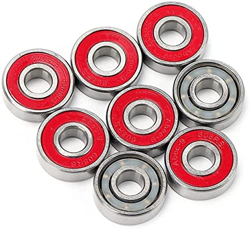 BOQEJNHR Lager 8 Stück 608 Inline-Skates-Lager + 1 Skateboard-Lagerreiniger-Flasche + Wettkampf-Skating 608-Lager-Demontagewerkzeug BOQEJNHR Lager 8 Stück 608 Inline-Skates-Lager + 1 Skateboard-Lagerreiniger-Flasche + Wettkampf-Skating 608-Lager-Demontagewerkzeug von BOQEJNHR