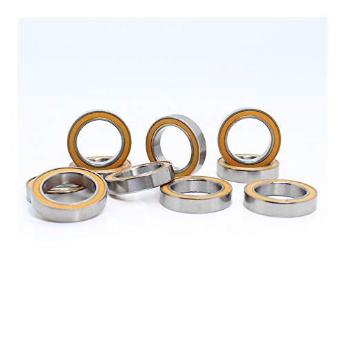 MR1319RS MR1319-2RS Farblager ABEC-3 13 * 19 * 4 mm Dünnschliff-Kugellager RS ​​MR1319 2RS mit orangefarbener Dichtung L-1319DD von BOQEJNHR
