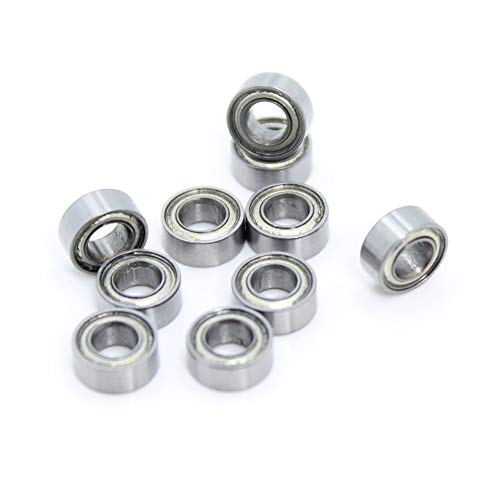 MR63ZZ L630ZZ MR63Z Lager 10PCS ABEC-1 3 * 6 * 2,5 mm Miniatur MR63 ZZ Kugellager von BOQEJNHR