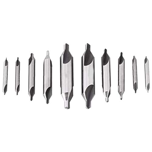 10er Pack Composite-Zentrierbohrer Zentrierbohrer-Kombination Senkkopf-Dreh- und Fräser-Werkzeugsatz 10er Pack Composite-Zentrierbohrer Zentrierbohrer-Kombination Senkkopf-Dreh- und Fräser-Werkzeugsatz von BORDSTRACT