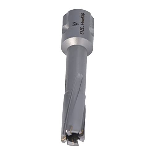 BORDSTRACT Ringschneider, 1,97 Zoll Tiefe Multi Aperture Effizient Präzises Schneiden 40CR Hartmetall Hohllochplatten Kernbohrer(14mm) von BORDSTRACT