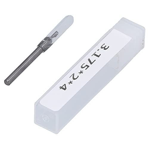 Bordstract End Mill, 5pcs 1,54 -Zoll -Wolfram -Stahl -Stahl -CNC -Spiralrouter -Bits für CNC -Gravurautomaten von BORDSTRACT