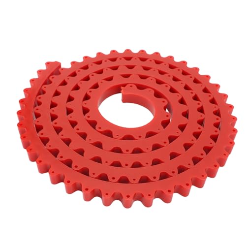 WOODWORKING PROFILING STRIP GEAR DRIVEN FLEXIBLE CURVE TEMPLATE GUIDE FOR WOODWORKING ENTHUSIASTS RED (1M) von BORDSTRACT