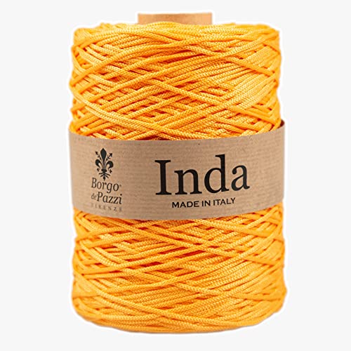 BORGO DE' PAZZI FIRENZE Garn für Häkeltaschen, 2 mm, aus Polypropylen, Garn zum Häkeln und Stricken - Made in Italy BORGO DE' PAZZI FIRENZE Garn für Häkeltaschen, 2 mm, aus Polypropylen, Garn zum Häkeln und Stricken - Made in Italy von BORGO DE' PAZZI FIRENZE