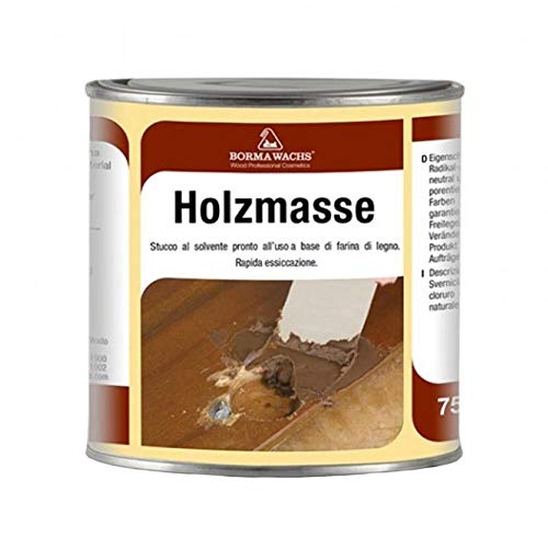 Fertige 1K Holzmasse aus Echtholzmehl hergestellt 750ml, Nussbaum mittel - 59 Fertige 1K Holzmasse aus Echtholzmehl hergestellt 750ml, Nussbaum mittel - 59 von BORMA WACHS
