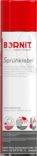 BORNIT® Sprühkleber | Grundierung und Kleber in einem | leichte Handhabung und schnelle Trocknung | hellbeige 400ml von BORNIT
