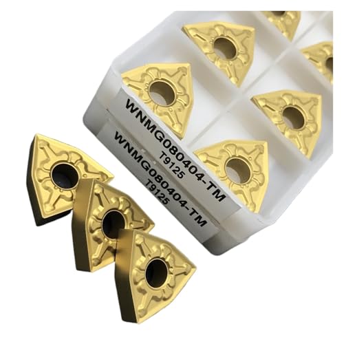 Drehmesser aus Metall 10 Stück WNMG080404-TM T9125 WNMG080408-TM T9125 Außendrehwerkzeug aus Hartlegierung Werkzeuge für Drehmaschine Stahlbearbeitung Schneiden Klinge zum Drehen ( Drehmesser aus Metall 10 Stück WNMG080404-TM T9125 WNMG080408-TM T9125 Außendrehwerkzeug aus Hartlegierung Werkzeuge für Drehmaschine Stahlbearbeitung Schneiden Klinge zum Drehen ( von BORRGTU