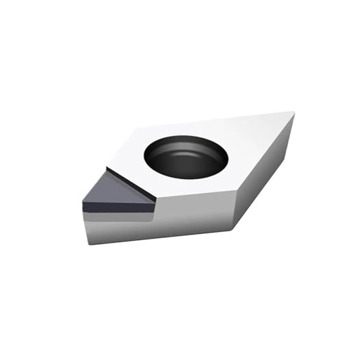 Indexierbare Drehklinge aus Metall 1 Stück DCGT070202 DCGT070204 DCGT11T304 DCGT11T302 Diamant-Fräswerkzeug aus Aluminiumlegierung Drehwerkzeug aus harter Legierung (DCGT070202 R0.2 PCD) von BORRGTU