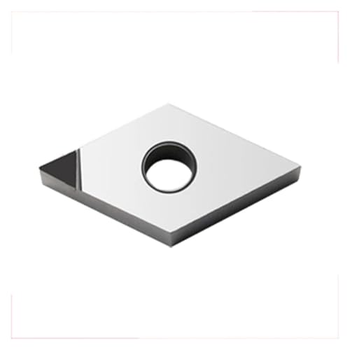 Indexierbare Drehklinge aus Metall 1 Stück DNMG150402 DNMG150404 DNMG150408 Diamant Aluminiumlegierung Harte Drehmaschine Externes Werkzeug (DNMG150402 R0.2 PCD) von BORRGTU