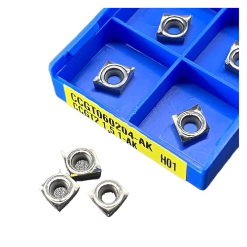 Indexierbare Drehklinge aus Metall 10 Stück CCGT060202 CCGT060204 CCGT060208 CCGT09T302 CCGT09T304 CCGT09T308 CCGT120402 CCGT120404 CCGT120408 Werkzeug für Drehen von außen aus Legierung Dura Indexierbare Drehklinge aus Metall 10 Stück CCGT060202 CCGT060204 CCGT060208 CCGT09T302 CCGT09T304 CCGT09T308 CCGT120402 CCGT120404 CCGT120408 Werkzeug für Drehen von außen aus Legierung Dura von BORRGTU