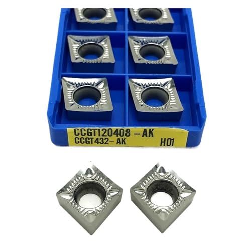 Indexierbare Drehklinge aus Metall 10 Stück CCGT060202 CCGT060204 CCGT060208 CCGT09T302 CCGT09T304 CCGT09T308 CCGT120402 CCGT120404 CCGT120408 Werkzeug für Drehen von außen aus Legierung Dura Indexierbare Drehklinge aus Metall 10 Stück CCGT060202 CCGT060204 CCGT060208 CCGT09T302 CCGT09T304 CCGT09T308 CCGT120402 CCGT120404 CCGT120408 Werkzeug für Drehen von außen aus Legierung Dura von BORRGTU