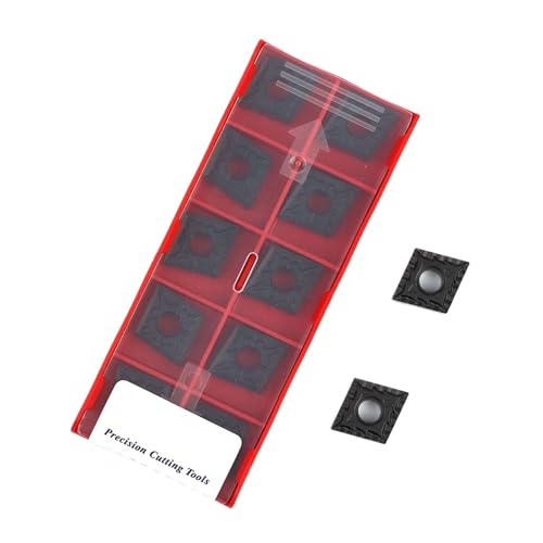 Indexierbare Drehklinge aus Metall 10 Stück CNMG120404-TM LF9118 Außendrehwerkzeug aus Hartlegierung Werkzeug für Drehstahl Indexierbare Drehklinge aus Metall 10 Stück CNMG120404-TM LF9118 Außendrehwerkzeug aus Hartlegierung Werkzeug für Drehstahl von BORRGTU