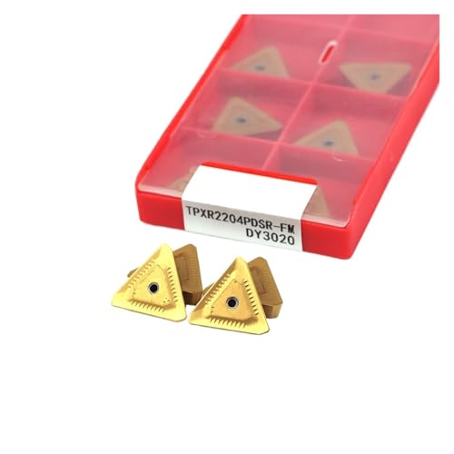 Indexierbare Drehklinge aus Metall 10 Stück TPXR2204PDSR-FM DY3020 Fräswerkzeug Hartlegierung Schneidwerkzeuge aus Stahl Indexierbare Drehklinge aus Metall 10 Stück TPXR2204PDSR-FM DY3020 Fräswerkzeug Hartlegierung Schneidwerkzeuge aus Stahl von BORRGTU
