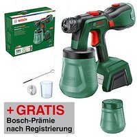 AKTION: BOSCH Home & Garden AdvancedSpray 18V-500 Akku-Lackierpistole,  18,0 V, ohne Akku mit Prämie nach Registrierung von BOSCH Home & Garden