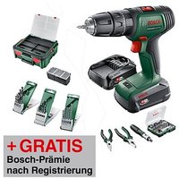 AKTION: BOSCH Home & Garden UniversalImpact 18V+46AC+SBX Akku-Schlagbohrschrauber-Set 18,0 V, mit 1 Akku mit Prämie nach Registrierung AKTION: BOSCH Home & Garden UniversalImpact 18V+46AC+SBX Akku-Schlagbohrschrauber-Set 18,0 V, mit 1 Akku mit Prämie nach Registrierung von BOSCH Home & Garden