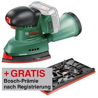 AKTION: BOSCH Home & Garden UniversalSander 18V-10 Akku-Multischleifer  18,0 V, ohne Akku mit Prämie nach Registrierung von BOSCH Home & Garden