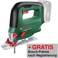 AKTION: BOSCH Home & Garden UniversalSaw 18V-100 Akku-Stichsäge 18,0 V, ohne Akku mit Prämie nach Registrierung AKTION: BOSCH Home & Garden UniversalSaw 18V-100 Akku-Stichsäge 18,0 V, ohne Akku mit Prämie nach Registrierung von BOSCH Home & Garden