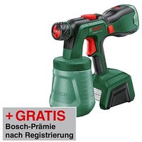 AKTION: BOSCH Home & Garden UniversalSpray 18V-300 Akku-Lackierpistole mit Prämie nach Registrierung von BOSCH Home & Garden