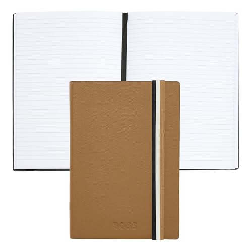 BOSS Iconic Camel Lined Notizbuch A6 BOSS Iconic Camel Lined Notizbuch A6 von BOSS