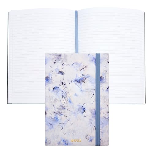 BOSS Notizbuch, A5, Tie-Dye Flower, liniert, Violett von BOSS